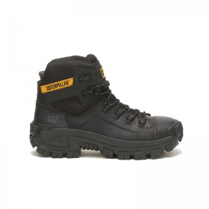 Black CatFootweat Hiking Style Men's Work Boots | BX7834602