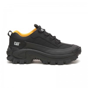 Black CatFootweat Intruder Waterproof Galosh - Men's Casual Shoes | PD1052467