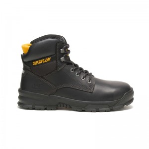 Black CatFootweat Mobilize Alloy Toe Men's Work Boots | IT5197843