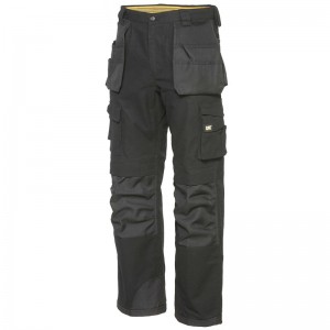 Black CatFootweat Trademark Trouser Men's Clothing | JP3147568