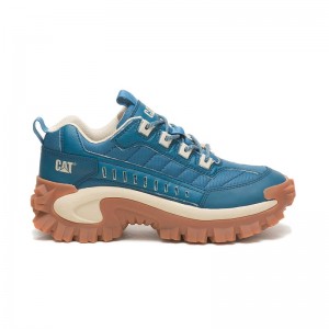 Blue CatFootweat Eco Intruder Men's Casual Shoes | SO7452039