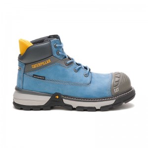 Blue CatFootweat Excavator Superlite Toe Women's Boots | LP7814320