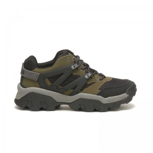 Dark Olive / Black CatFootweat Reactor Sneaker - Unisex Styles Men's Casual Shoes | WE2761495