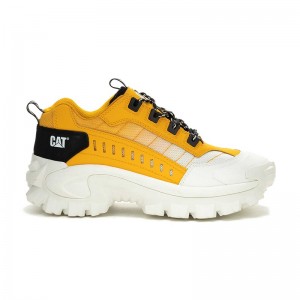 Orange CatFootweat Re-Powered Intruder Chunky Trainer Men's Casual Shoes | ZB5701289