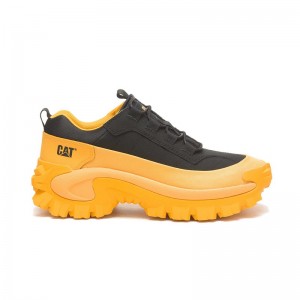 Yellow / Black CatFootweat Intruder Waterproof Galosh Women's Shoes | JL4085139