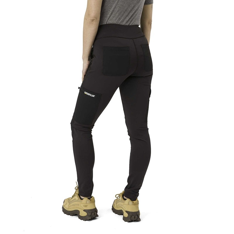 Black CatFootweat Active Work Legging Women's Workwear | YD2183946