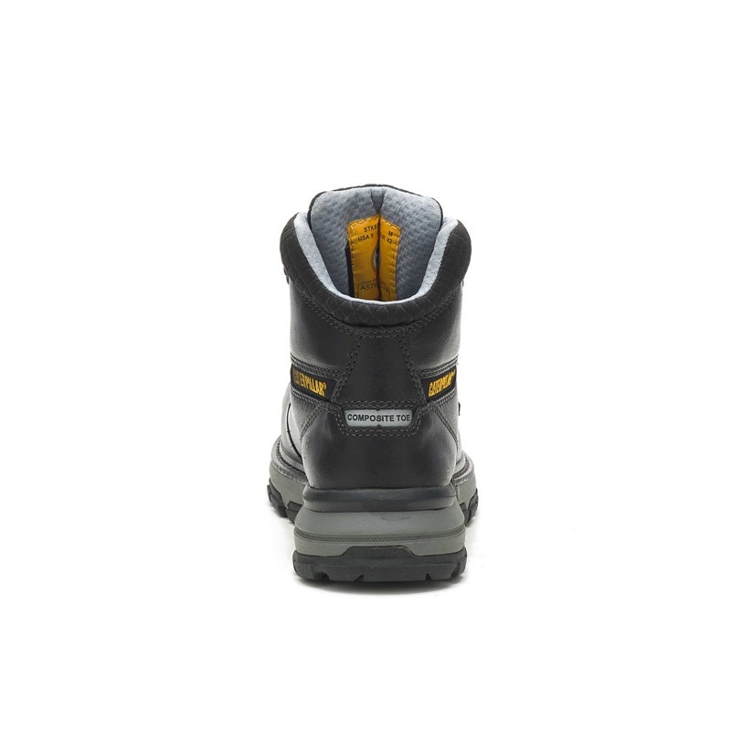 Black CatFootweat Excavator Superlite Toe Women's Boots | CL3621954