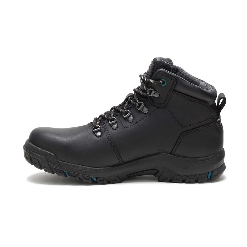 Black CatFootweat Mae Steel Toe Waterproof Women's Boots | BQ6289054