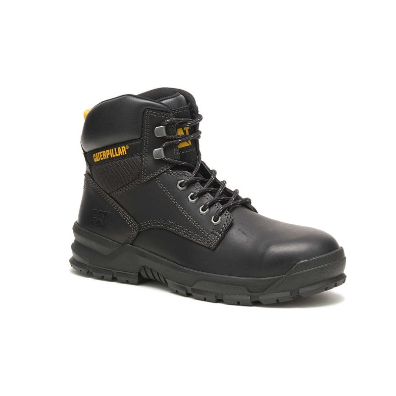 Black CatFootweat Mobilize Alloy Toe Men's Work Boots | IT5197843