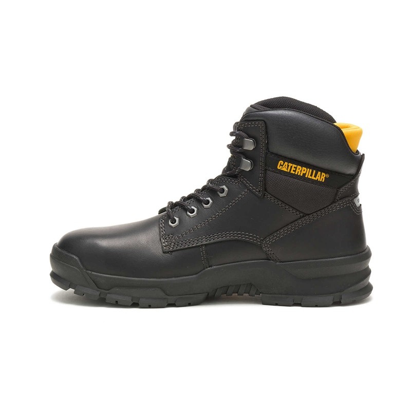 Black CatFootweat Mobilize Alloy Toe Men's Work Boots | IT5197843