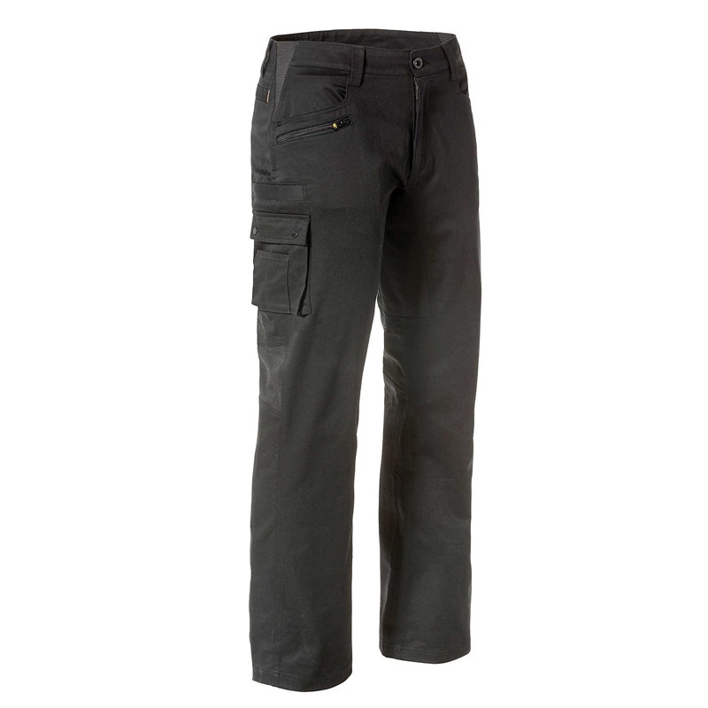 Black CatFootweat Operator Flex Pant Men's Clothing | QA5240819