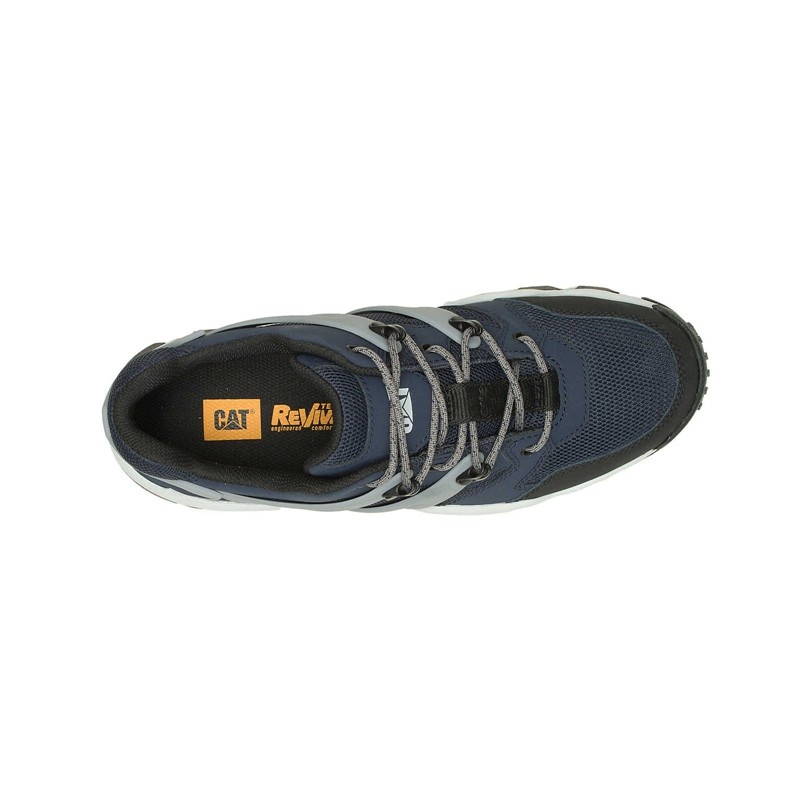 Black CatFootweat Reactor Refresh Sneaker - Unisex Styles Men's Casual Shoes | AM3762095