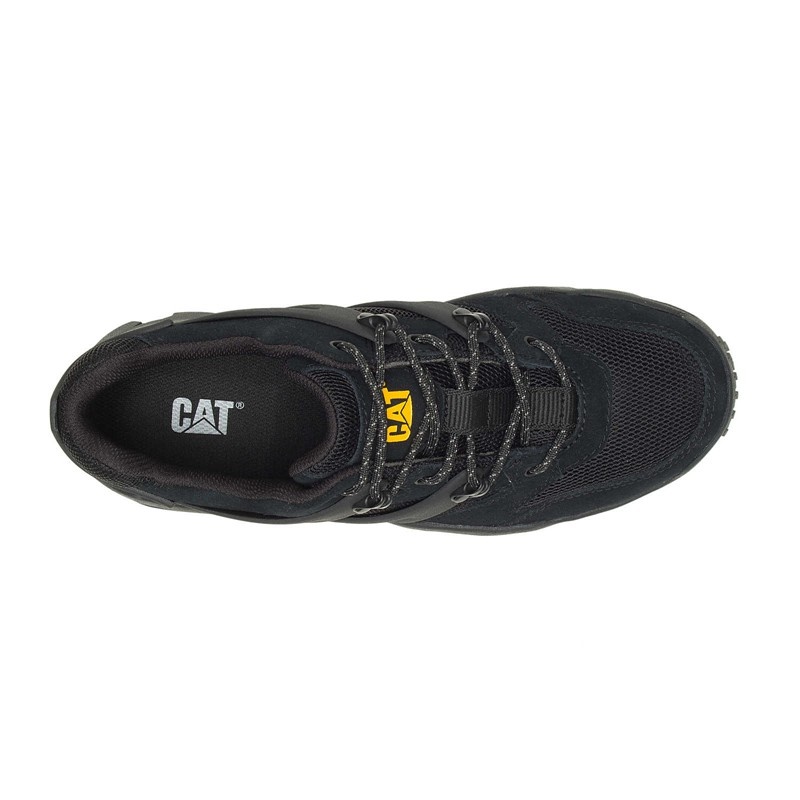 Black CatFootweat Reactor Sneaker - Unisex Styles Men's Casual Shoes | KT4390175