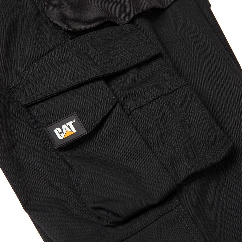 Black CatFootweat Trademark Trouser Men's Clothing | JP3147568