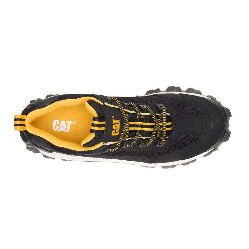 Black / Black CatFootweat Re-Powered Intruder Chunky Trainer Women's Shoes | DN9625348