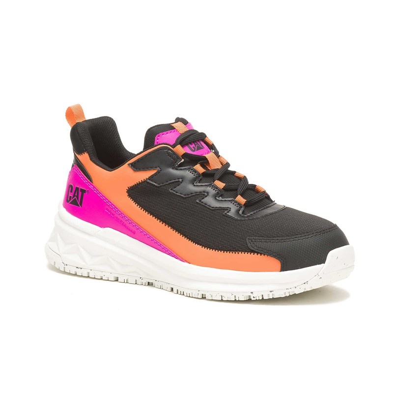 Black / Pink CatFootweat Streamline Runner Carbon Composite Women's Shoes | SH6524791