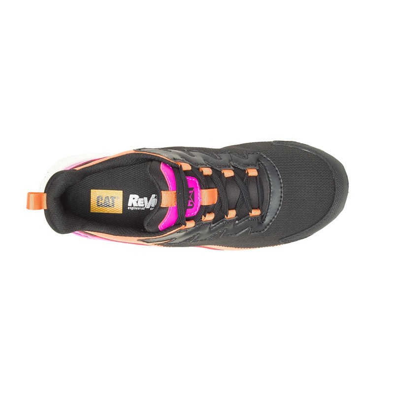 Black / Pink CatFootweat Streamline Runner Carbon Composite Women's Shoes | SH6524791