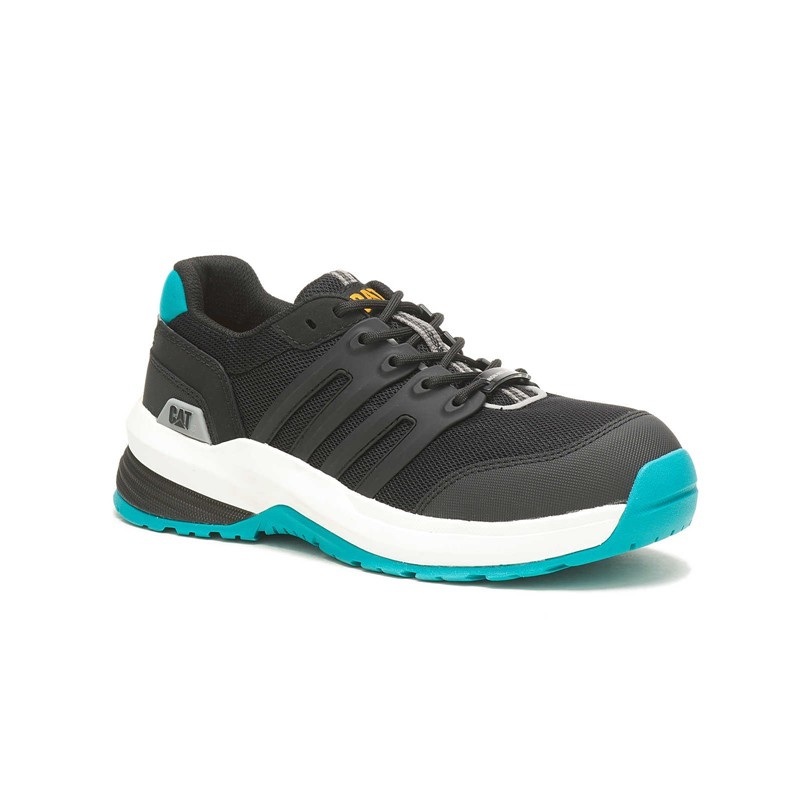 Black / Turquoise CatFootweat Streamline 2.0 Composite Women's Shoes | CB5309476