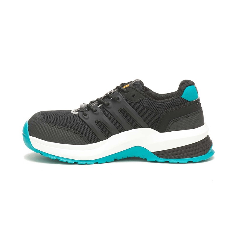 Black / Turquoise CatFootweat Streamline 2.0 Composite Women's Shoes | CB5309476