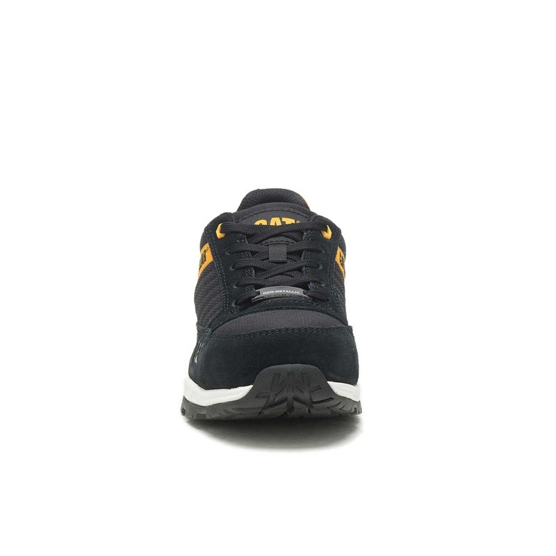 Black / Yellow CatFootweat Venward Composite Women's Shoes | XJ1789523