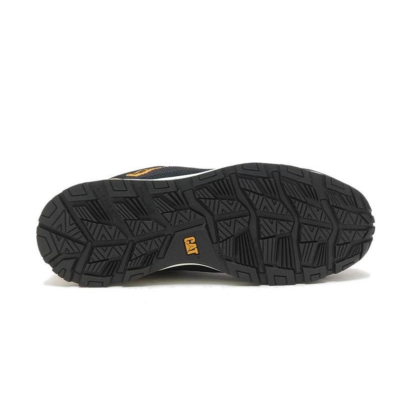 Black / Yellow CatFootweat Venward Composite Women's Shoes | XJ1789523