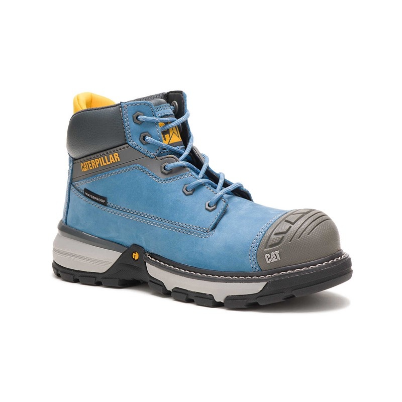 Blue CatFootweat Excavator Superlite Toe Women's Boots | LP7814320