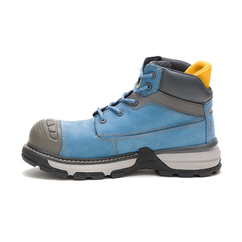 Blue CatFootweat Excavator Superlite Toe Women's Boots | LP7814320