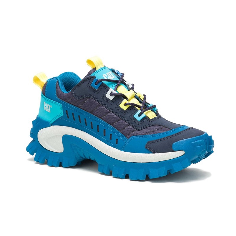 Blue CatFootweat Re-Powered Intruder Chunky Trainer Women's Shoes | DK8712395