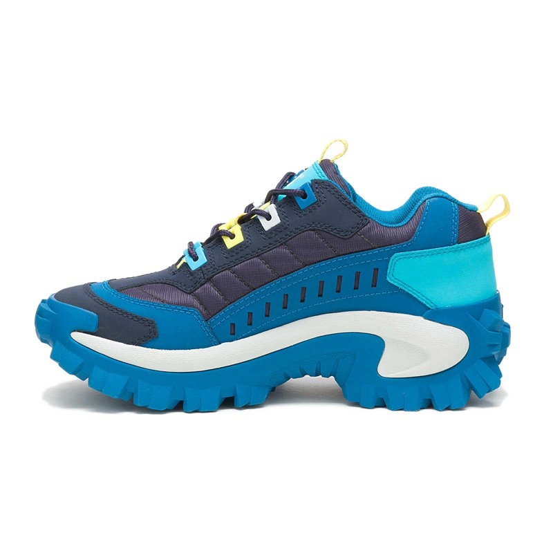 Blue CatFootweat Re-Powered Intruder Chunky Trainer Women's Shoes | DK8712395