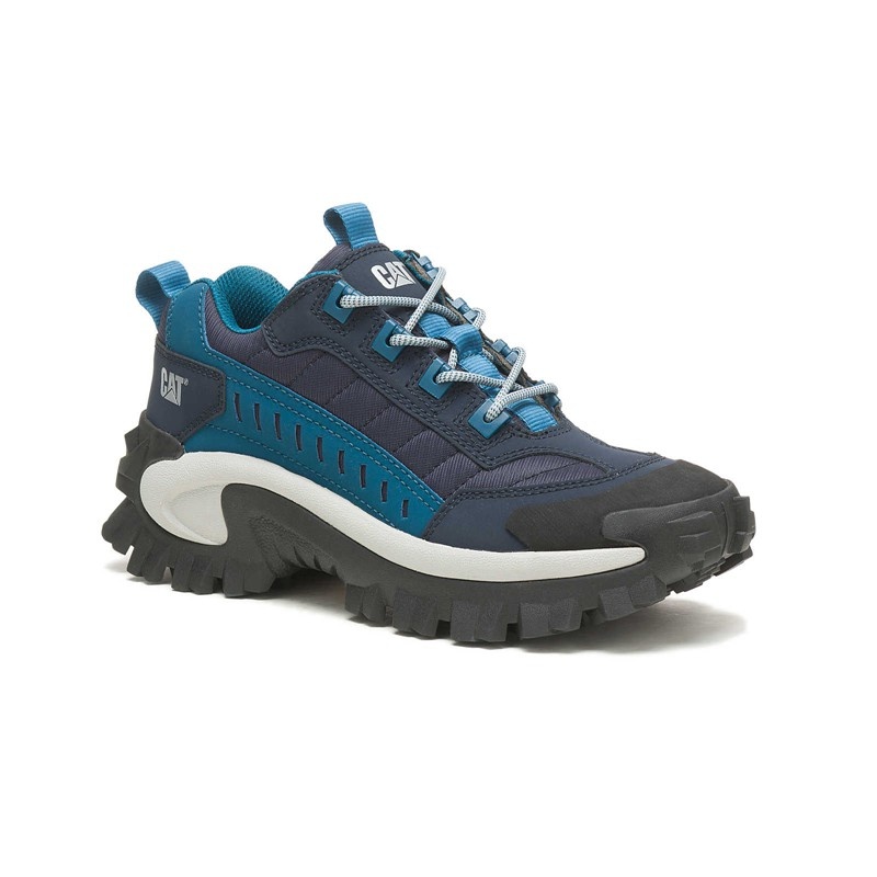 Blue CatFootweat Re-Powered Intruder Chunky Trainer Women's Shoes | MO3271065