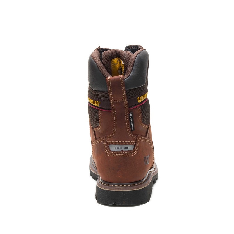 Brown CatFootweat Alaska 2.0waterproof Thinsulate&Trade Men's Work Boots | ZK3791086