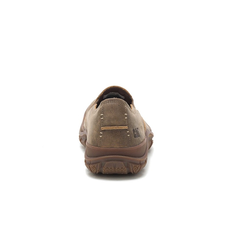 Brown CatFootweat Fused Slip On Men's Casual Shoes | BV2407936