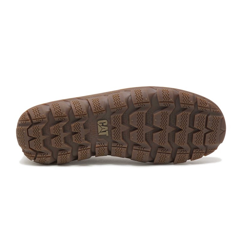 Brown CatFootweat Fused Slip On Men's Casual Shoes | BV2407936