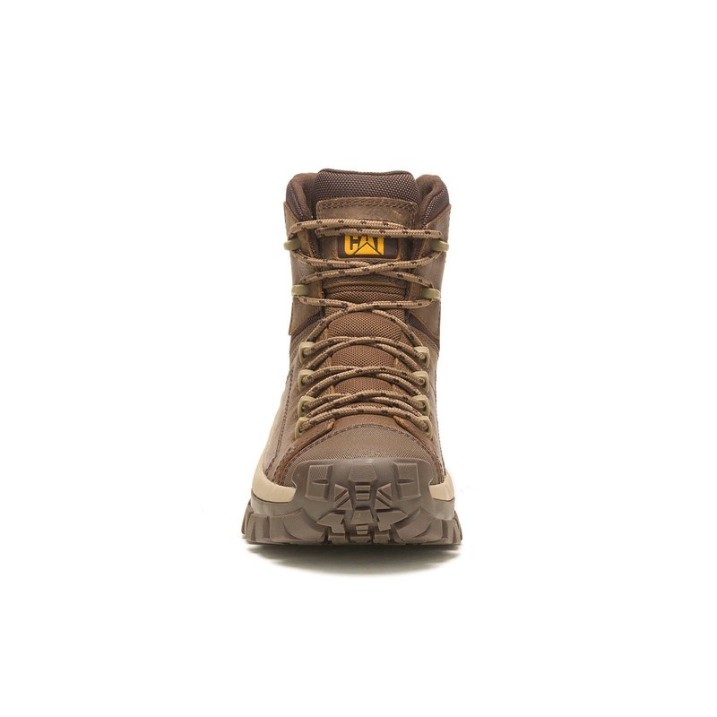 Brown CatFootweat Hiking Style Men's Work Boots | ZK8629014