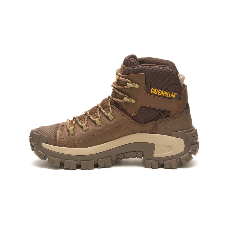 Brown CatFootweat Hiking Style Men's Work Boots | ZK8629014