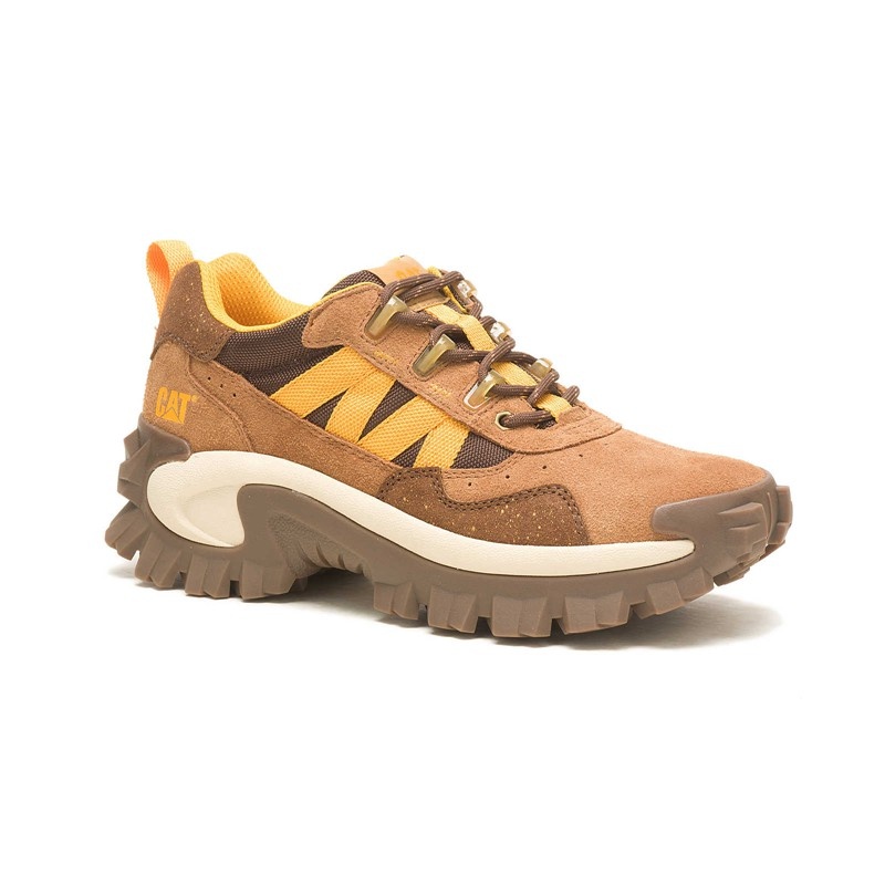 Brown CatFootweat Intruder Beta Women's Shoes | HW2736901