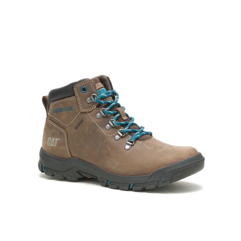 Brown CatFootweat Mae Waterproof Women's Boots | EG4359217