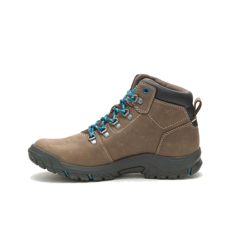 Brown CatFootweat Mae Waterproof Women's Boots | EG4359217