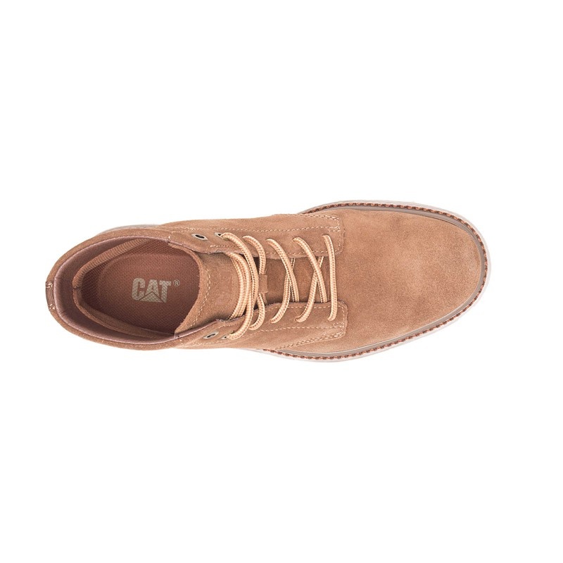 Brown CatFootweat Narrate Men's Casual Shoes | UP3201749