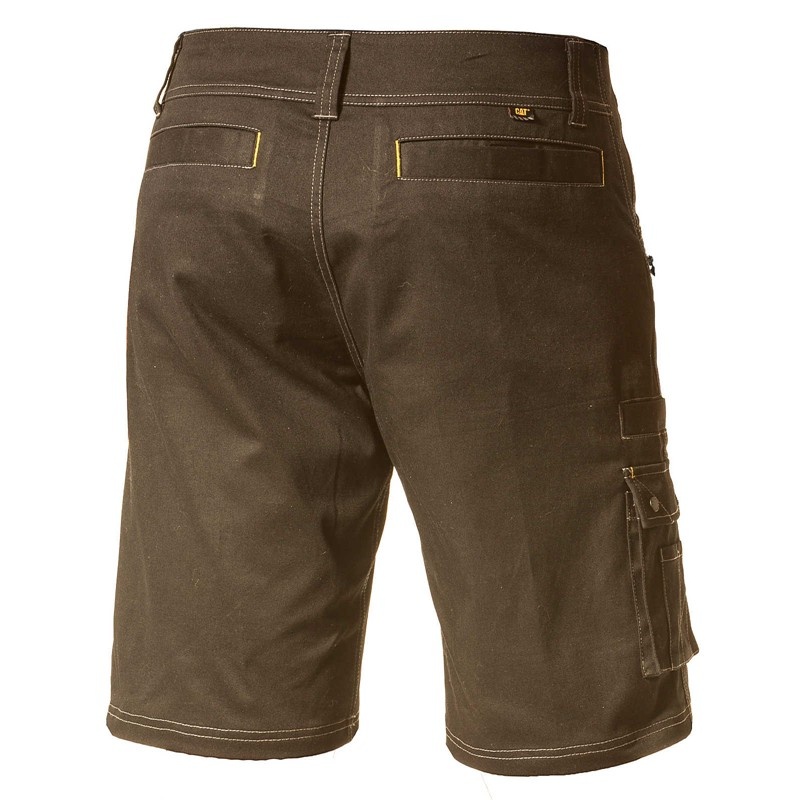 Brown CatFootweat Operator Flex Short Men's Clothing | PS8472359