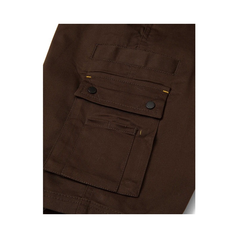 Brown CatFootweat Operator Flex Short Men's Clothing | PS8472359