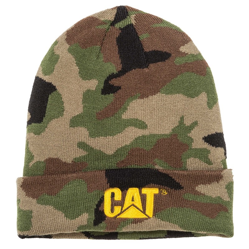 Camo CatFootweat Trademark Cuff Beanie Men\'s Clothing | UL6872591