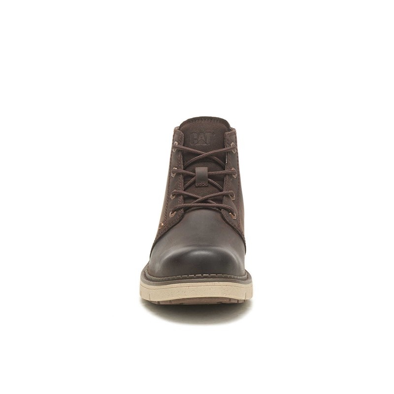 Coffee CatFootweat Covert Mid Waterproof Men's Casual Shoes | CK0429513