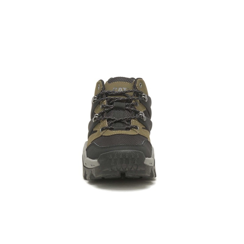 Dark Olive / Black CatFootweat Reactor Sneaker - Unisex Styles Women's Shoes | UQ4637092