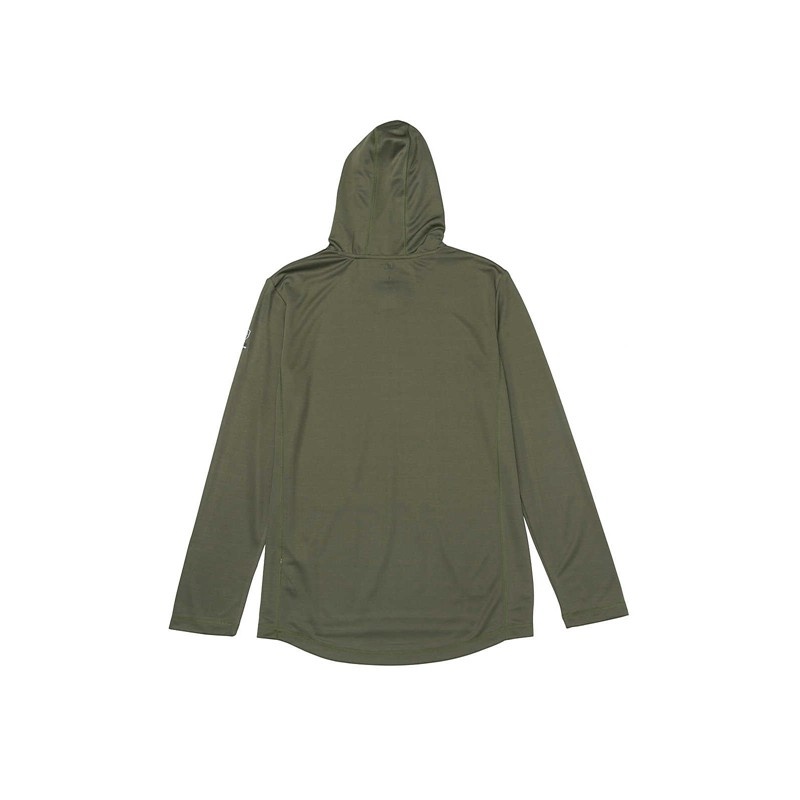 Green CatFootweat Coolmax Lightweight Pullover Hoodie Men's Clothing | XA8254970