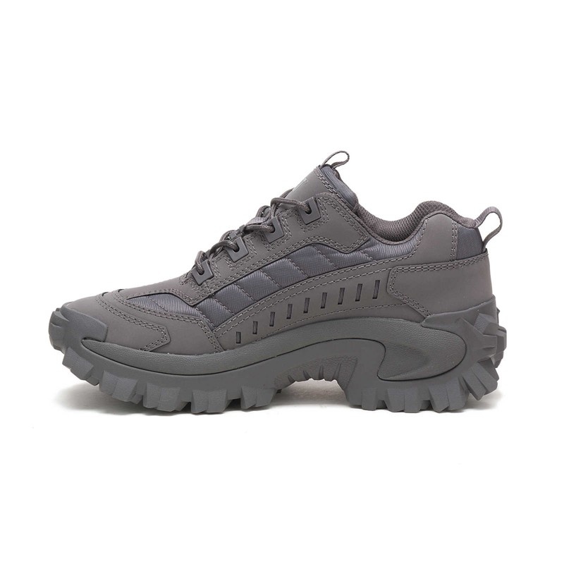 Grey CatFootweat Re-Powered Intruder Chunky Trainer Women's Shoes | RU4398627