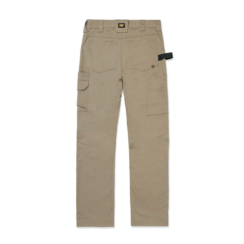 Khaki CatFootweat Coolmax Outdoor Work Pant Men's Clothing | EY9254631