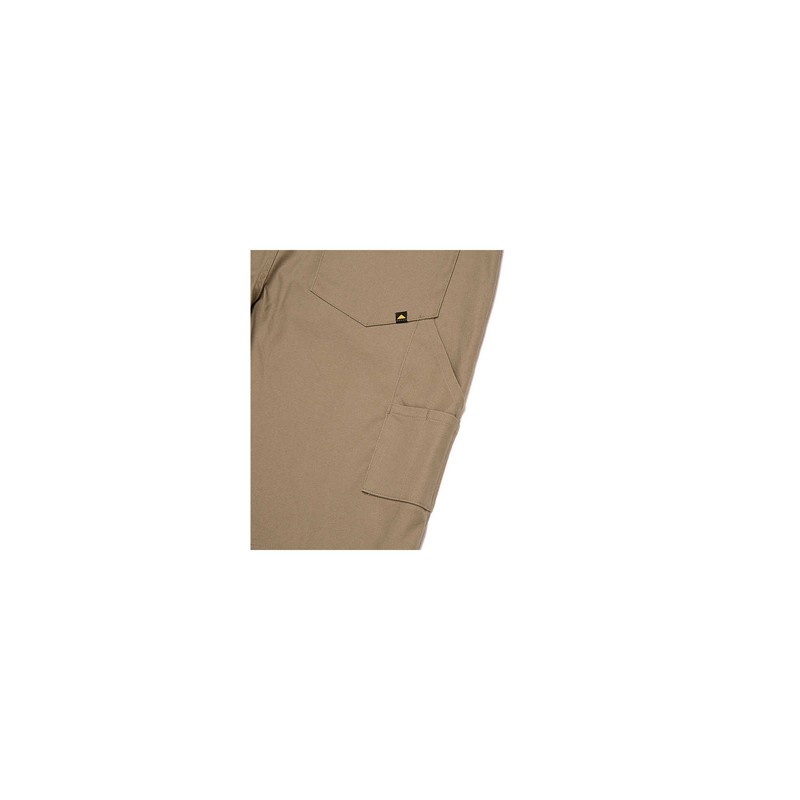 Khaki CatFootweat Stretch Canvas Utility Short Men's Clothing | DI9562384