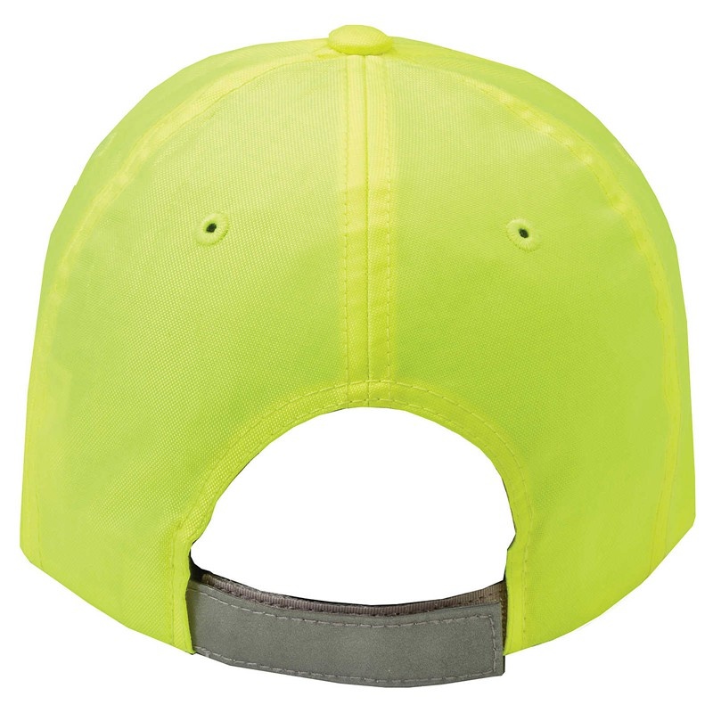 Light Yellow CatFootweat Hi-Vis Trademark Cap Men's Clothing | FM6935842