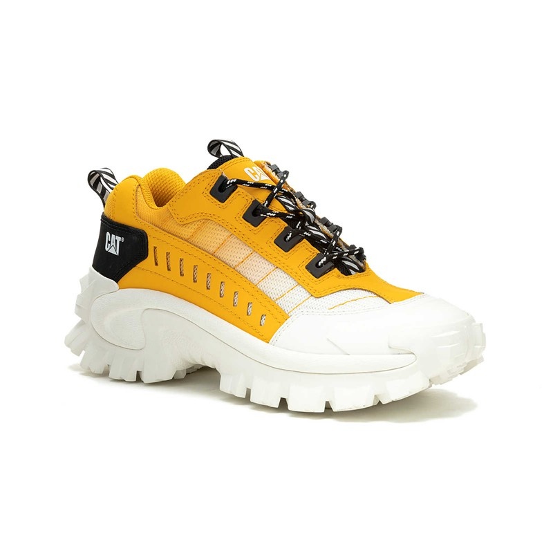 Orange CatFootweat Re-Powered Intruder Chunky Trainer Women's Shoes | MQ4650971